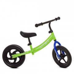 Беговел детский PROFI KIDS 12д. M 5457-2, мягкие колеса, зеленый