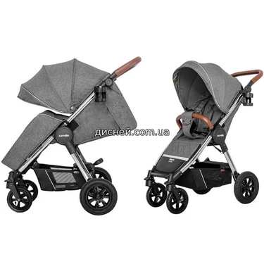 Коляска прогулочная Carrello Supra CRL-5510 Carbon Grey, дождевик