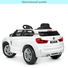 Детский электромобиль M 4522 EBLR-1 BMW, кожаное сиденье фото 14