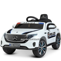 Детский электромобиль M 4519 EBLR-1, Mercedes Police, кожаное сиденье