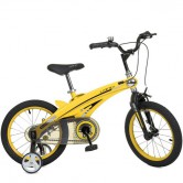 Детский велосипед 16д. WLN 1639 D-T-4F Projective, желтый