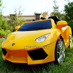 Детский электромобиль T-7645 EVA YELLOW, Lamborghini, желтый