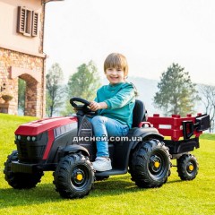 Детский электромобиль M 4463 EBLR-3 трактор, с прицепом