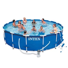 Каркасный бассейн Intex 54940, (28234), 457 х 107 см., с фильтр-насосом фото 41