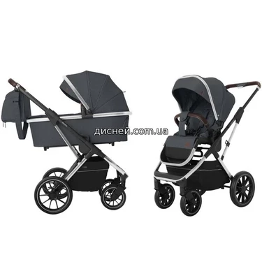 Коляска универсальная Carrello Aurora CRL-6505 (2in1) Iron Grey