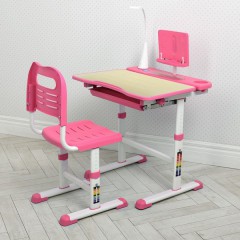 Купить Детская парта M 4428 (W)-8, со стульчиком, розовая