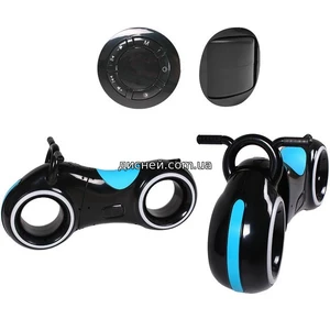 Беговел GS-0020 Black/Blue, с Bluetooth