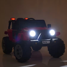 Детский электромобиль M 4282 EBLR-3 джип, мягкие колеса фото 41