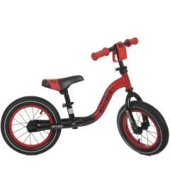 Купить Беговел детский PROFI KIDS 12д. ML 1201 A-1, надувные колеса, красно-черный