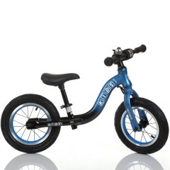 Купить Беговел детский PROFI KIDS 12д. ML 1203 A-3, надувные колеса, сине-черный