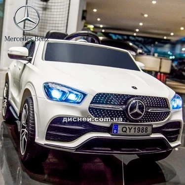 Детский электромобиль M 4563 EBLR-1, Mercedes, кожаное сиденье