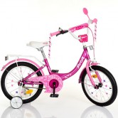 Детский велосипед PROF1 16д. Y1616, Princess, фуксия