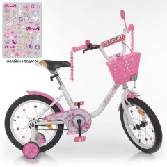 Купить Детский велосипед PROF1 18д. Y1885-1K Ballerina, с корзинкой