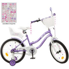 Купить Велосипед детский PROF1 18д. Y1893-1K, Star, сиденье для куклы