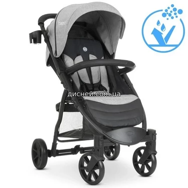 Коляска детская M 3409 FAVORIT v.2 Light Gray, светло-серая