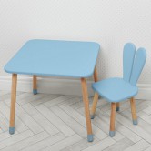 Детский столик 04-025BLAKYTN, со стульчиком, синий