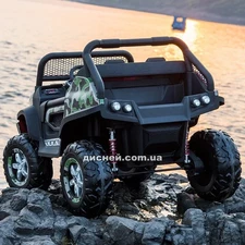 Детский электромобиль M 4133 EBLRS-10, Mercedes-Benz Unimog, автопокраска фото 41