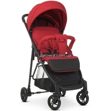 Коляска детская M 4249-2 Red, красная