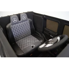 Детский электромобиль M 3567 EBLRM-4 (4WD), кожаное сиденье, синий матовый фото 63