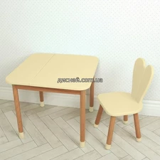 Детский столик 04-025BEIGE-BOX со стульчиком, бежевый
