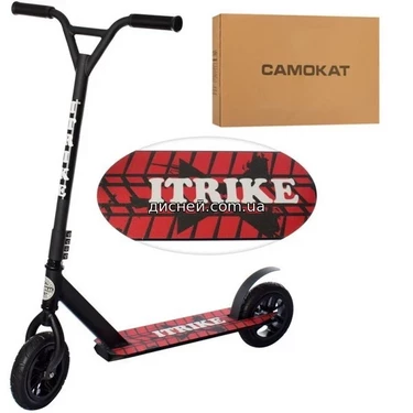 Детский самокат SR 2-070-R, трюковый, красный