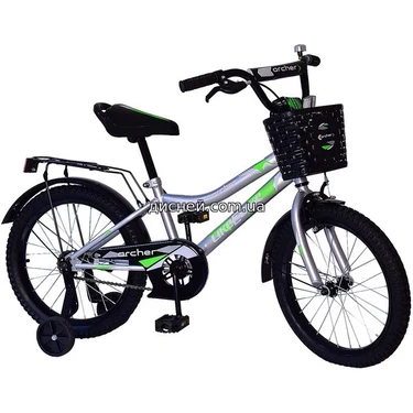 Велосипед детский 18 д. 211814, Like2bike Archer, серый