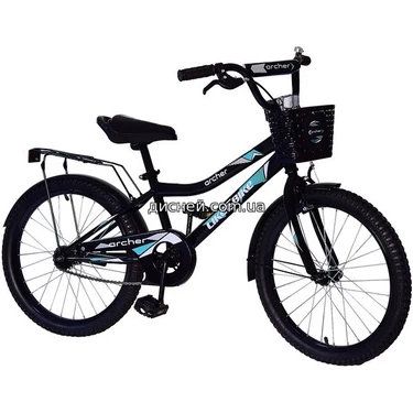 Велосипед детский 20 д. 212015, Like2bike Archer, черный