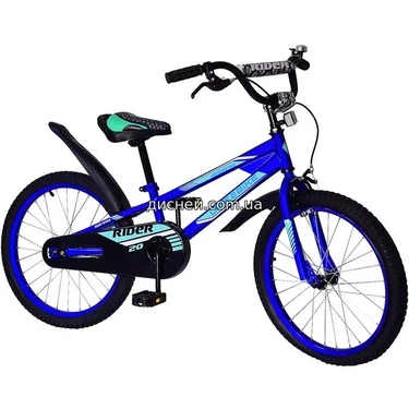 Велосипед детский 20 д. 212008, Like2bike Rider, синий