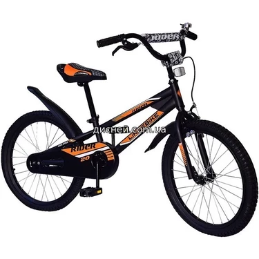 Велосипед детский 20 д. 212016, Like2bike Rider, черный