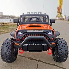 Детский электромобиль M 4553 EBLR-1 (24V), кожаное сиденье фото 37