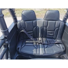 Детский электромобиль M 4553 EBLR-2 (24V), кожаное сиденье фото 16