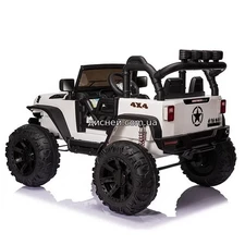 Детский электромобиль M 4296 EBLR-1 (24V) Jeep, мягкое сиденье фото 14