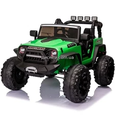 Детский электромобиль M 4296 EBLR-5 (24V) Jeep, мягкое сиденье фото 2
