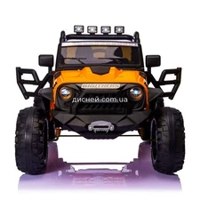 Детский электромобиль M 4296 EBLR-7 (24V) Jeep, мягкое сиденье фото 14