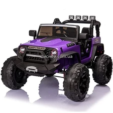Детский электромобиль M 4296 EBLR-9 (24V) Jeep, мягкое сиденье фото 2