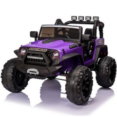 Купить Детский электромобиль M 4296 EBLR-9 (24V) Jeep, мягкое сиденье