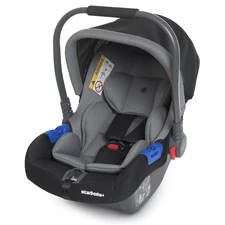 Бебикокон ME 1043 NEWBORN+ Royal Gray, черно-серый