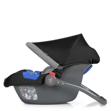 Бебикокон ME 1043 NEWBORN+ Royal Gray, черно-серый купить