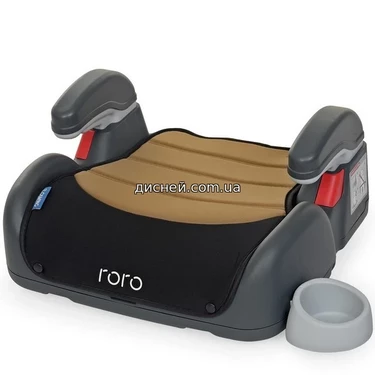 Детский бустер ME 1044 RORO Beige Black, бежево-черный