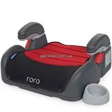 Детский бустер ME 1044 RORO Ruby Black, красно-черный