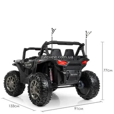 Детский электромобиль M 4248 EBLR-2 (24V), кожаное сиденье купить