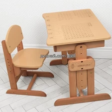 Детская парта 04-031 BEIGE со стульчиком , дуб