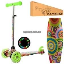 Детский самокат BB 3-013-4-F-GR MINI, зеленый