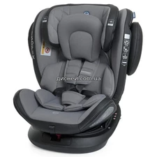 Автокресло ME 1045 EVOLUTION 360º Premium Gray, серое