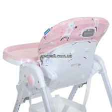 Стульчик для кормления M 3233 Rabbit Girl Pink, зайчик фото 54