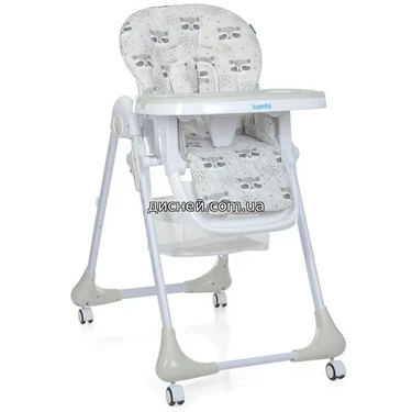 Стульчик для кормления M 3233 Raccoon Gray, енот