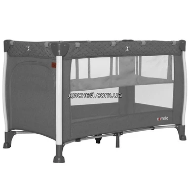 Детский манеж CARRELLO Polo+ CRL-11606 Tornado Grey