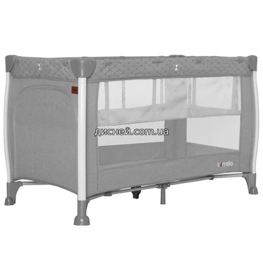 Детский манеж CARRELLO Polo+ CRL-11606 Silver Grey