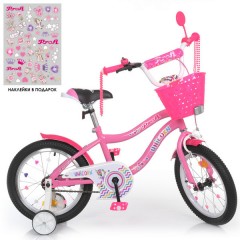 Купить Велосипед детский PROF1 16д. Y16241-1, Unicorn, розовый
