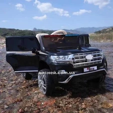 Детский электромобиль T-7846 EVA BLACK Toyota, мягкие колеса фото 14
